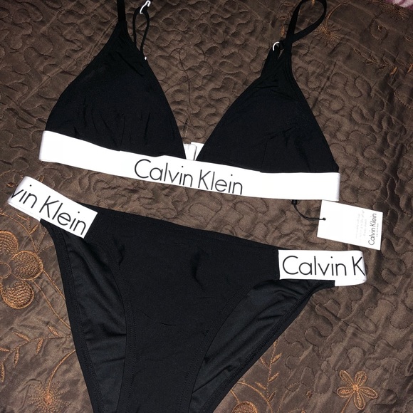 calvin klein two piece swimsuit